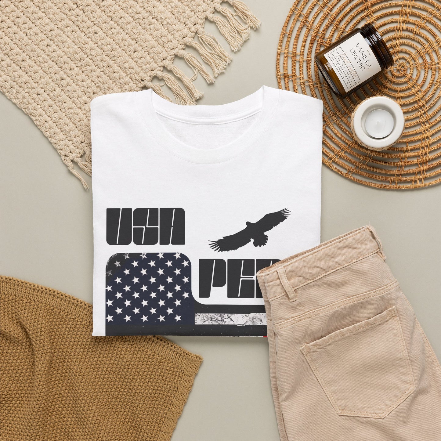 Best USA Peru Flag T-Shirt - Peruvian American Tee