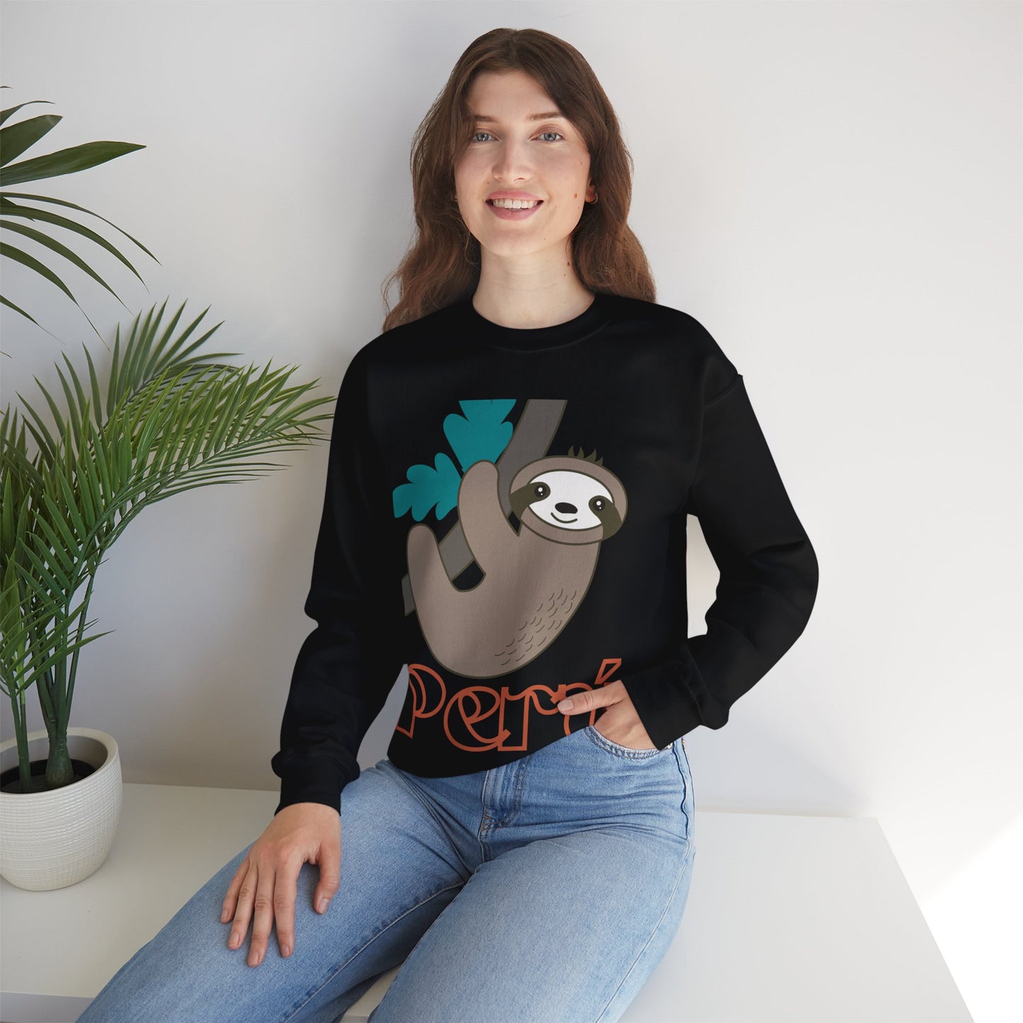 Best Unisex Peruvian Sweatshirt "Peru Rain Forest"