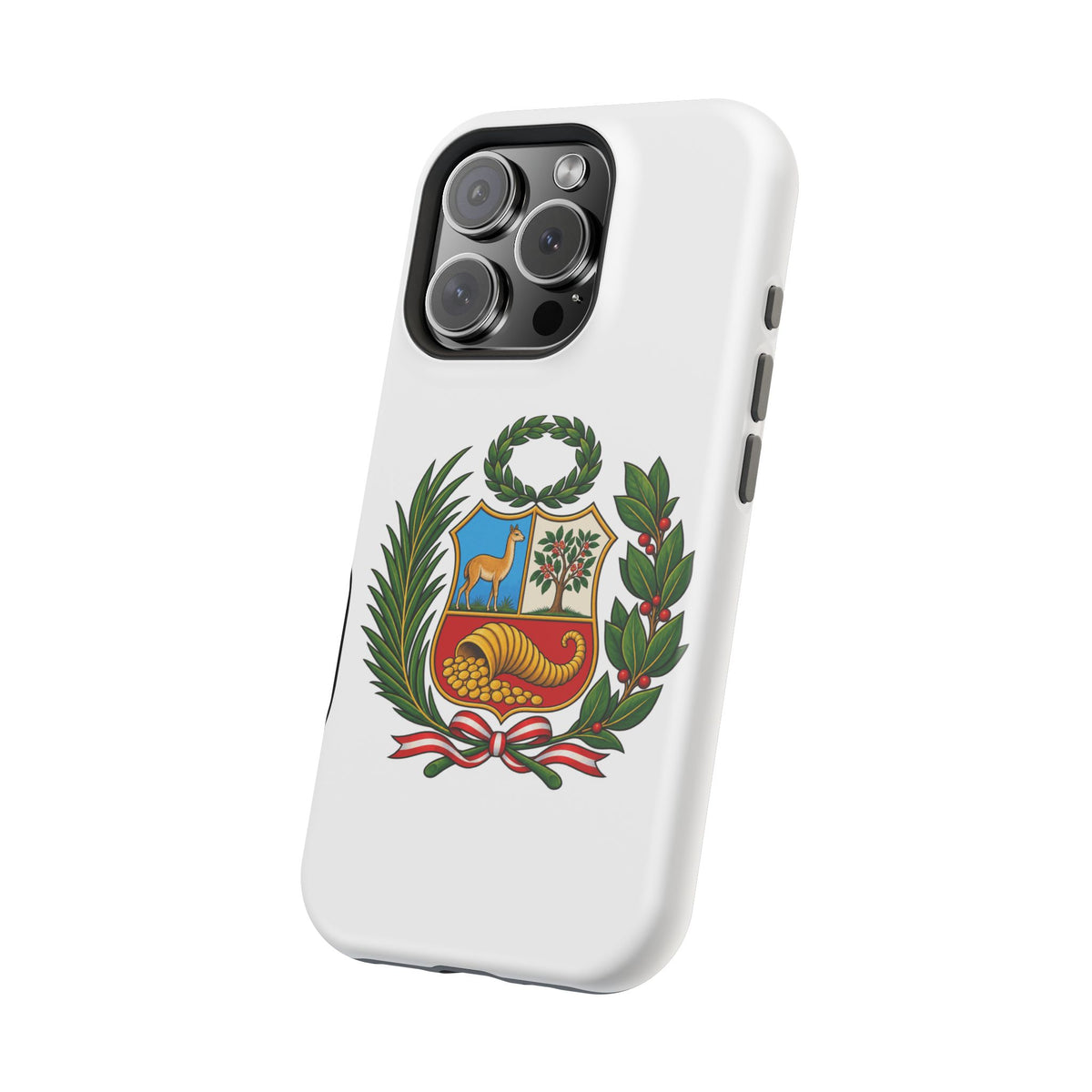 Best Peru Coat of Arms Phone Case - Escudo Nacional Gift