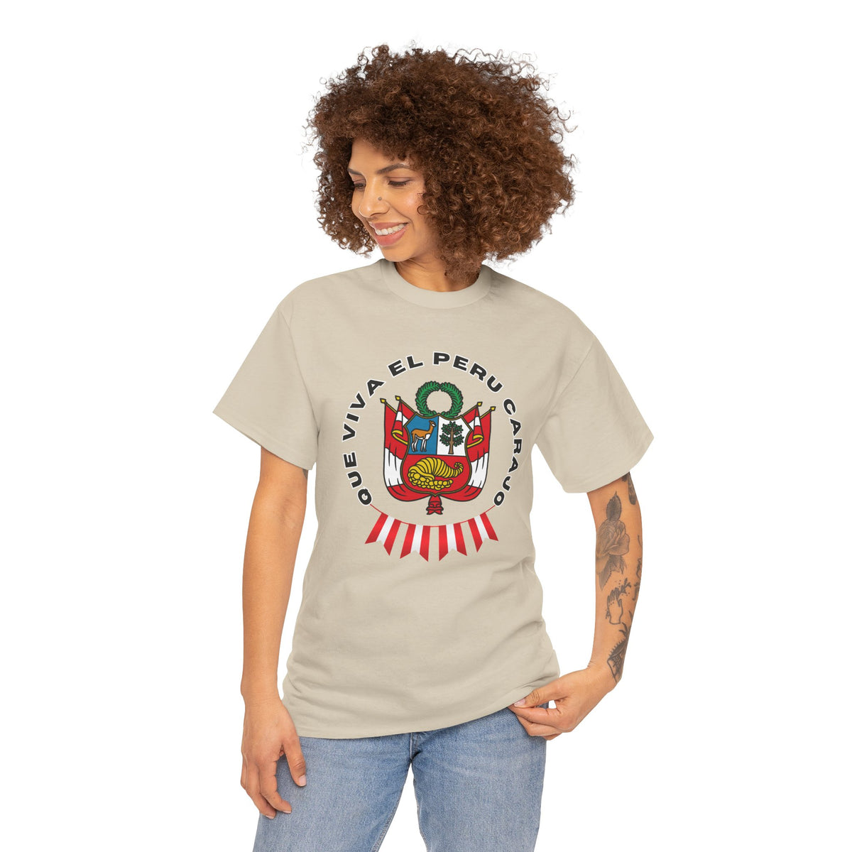 Best Que Viva El Peru Carajo T-Shirt USA Unisex Pride Tee