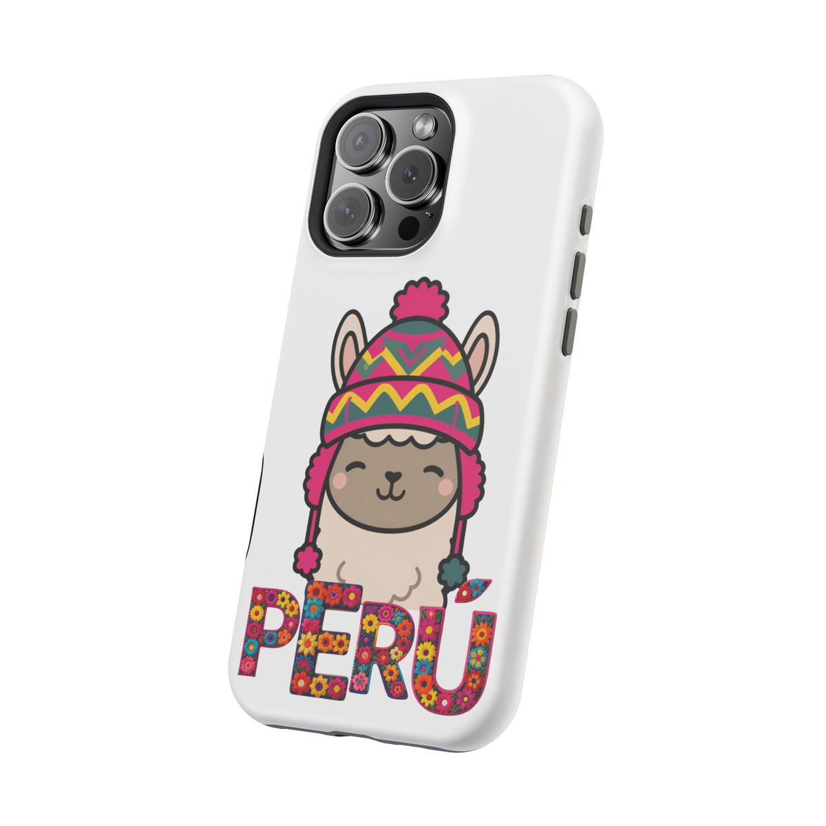 Best Peru Phone Case – Cute Llama with Chullo | Peruvian Gift