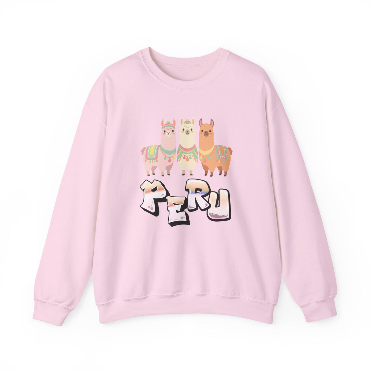 Best Peru Three Llamas Sweatshirt - Peruvian Crewneck
