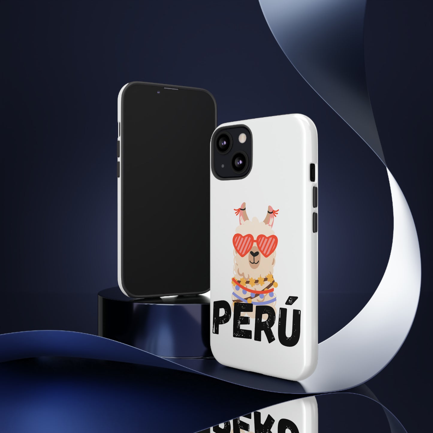 Tough iPhone  Cases "Peruvian Llama"