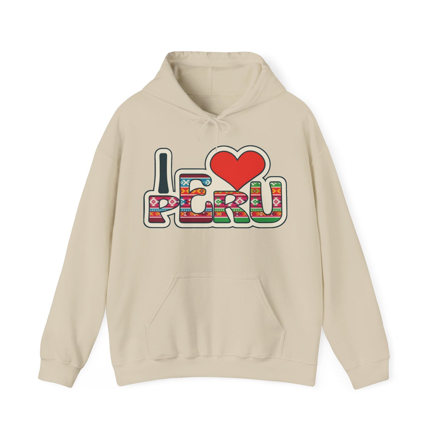 Best I Love Peru Unisex Hoodie - Peruvian Pride