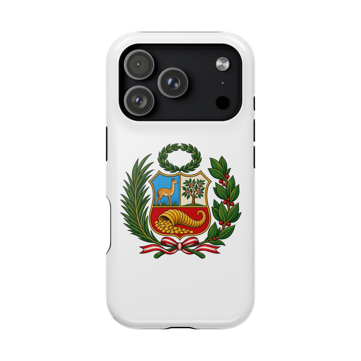 Best Peru Coat of Arms Phone Case - Escudo Nacional Gift