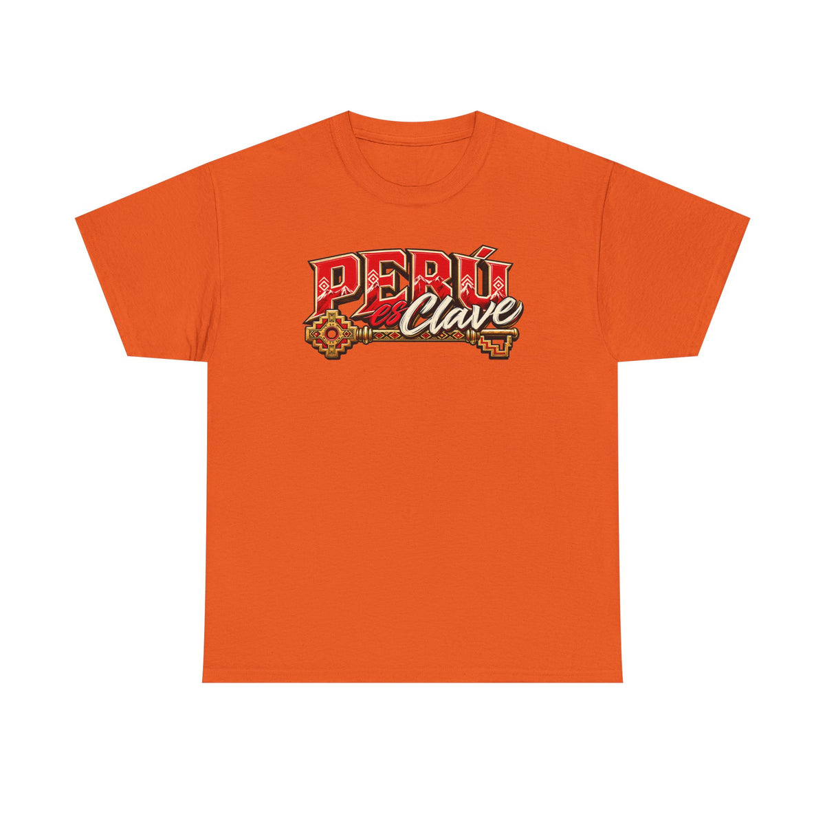 Best Perú es Clave T-Shirt - Gold Key & Andes Peruvian Tee