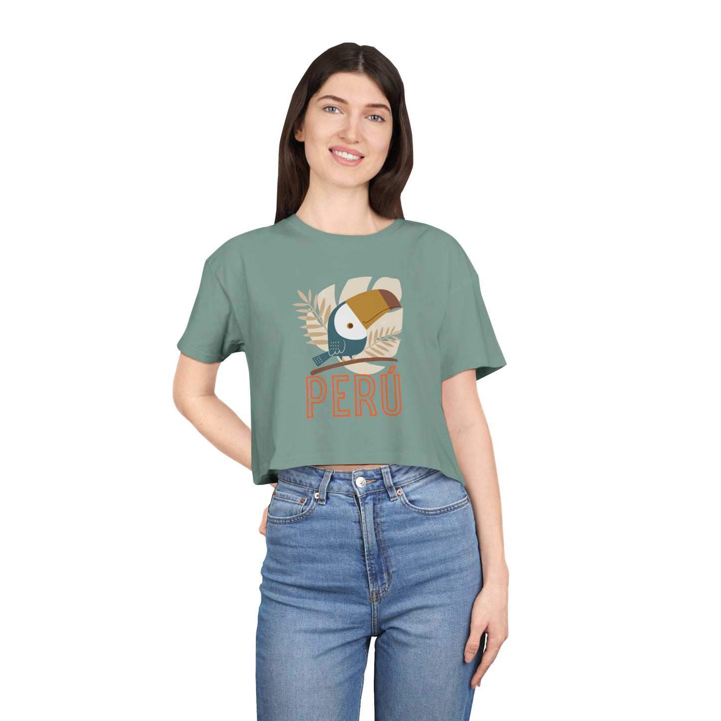 Best Peru Toucan Crop Top | Peruvian Gift USA
