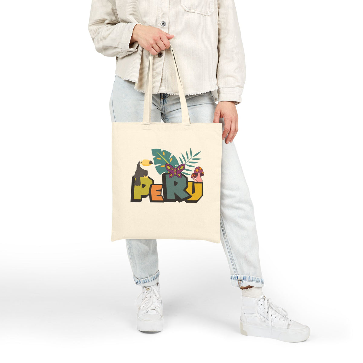 Best Peru Jungle Canvas Tote Bag - Peruvian