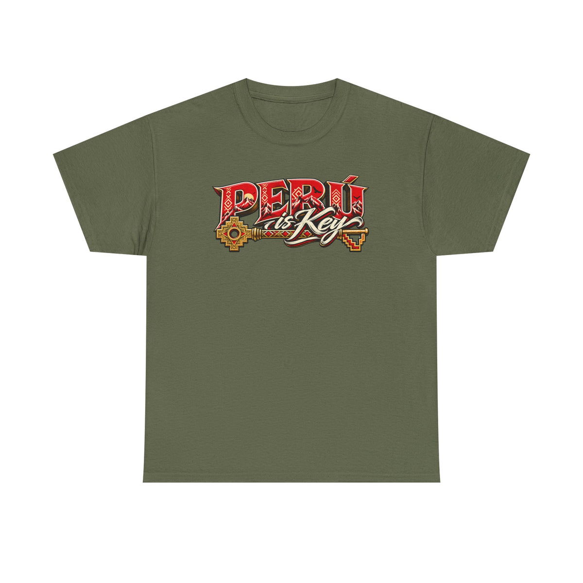 Best Peru is Key T-Shirt - Andes Sun & Condor Peruvian Tee