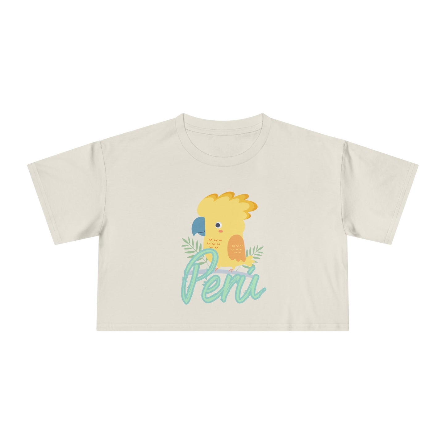 Best Peru Cockatoo Crop Top | Peruvian Gift USA