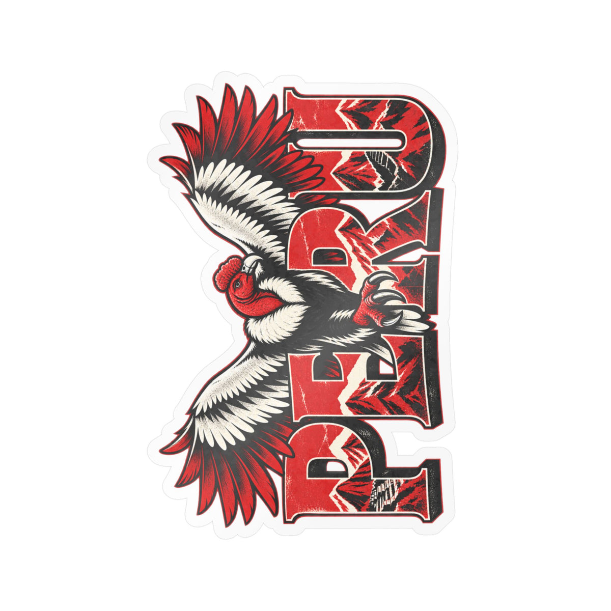 Best Peru Condor Sticker - Vinyl Decal