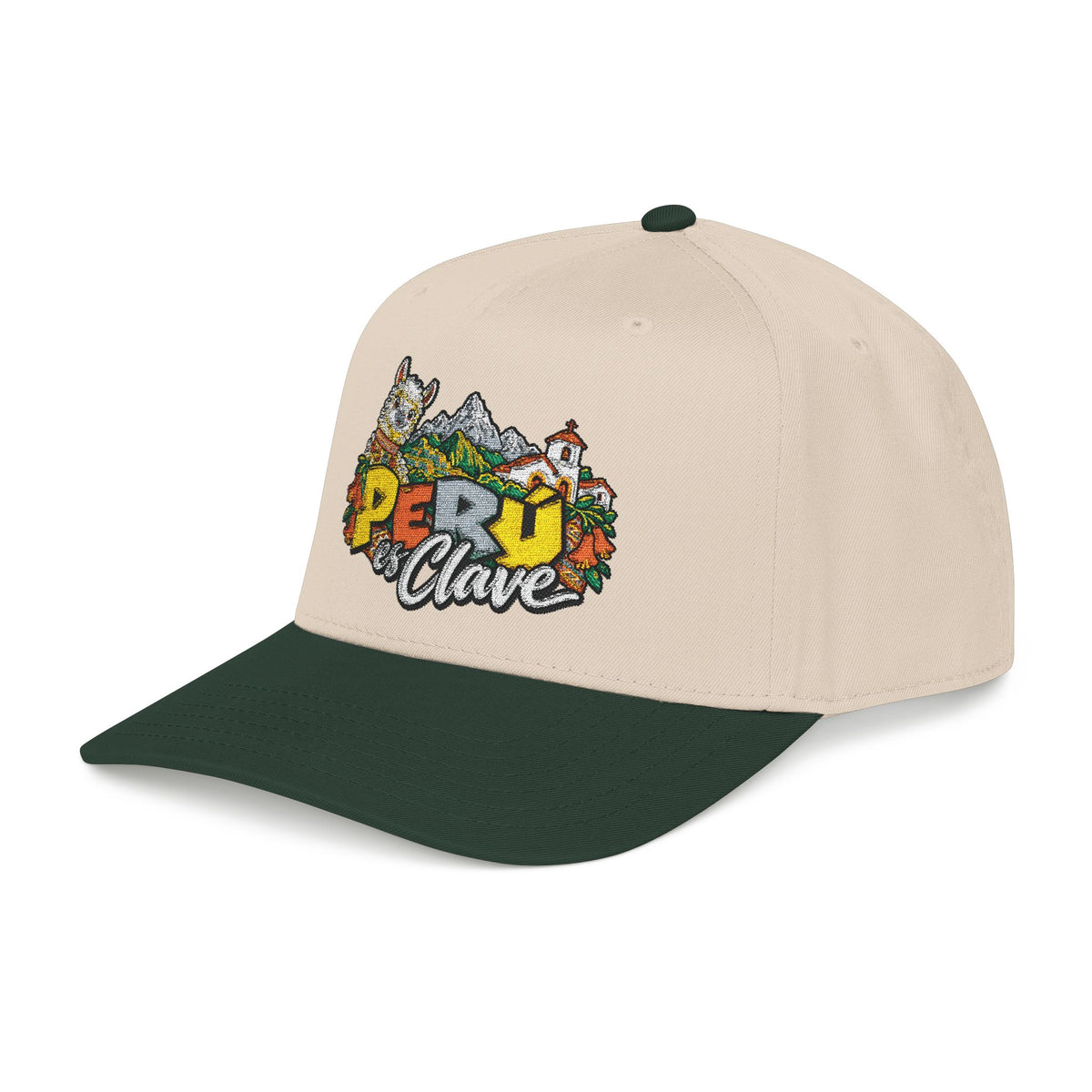 Best Perú es Clave Hat - Embroidered Alpaca Andes Cap