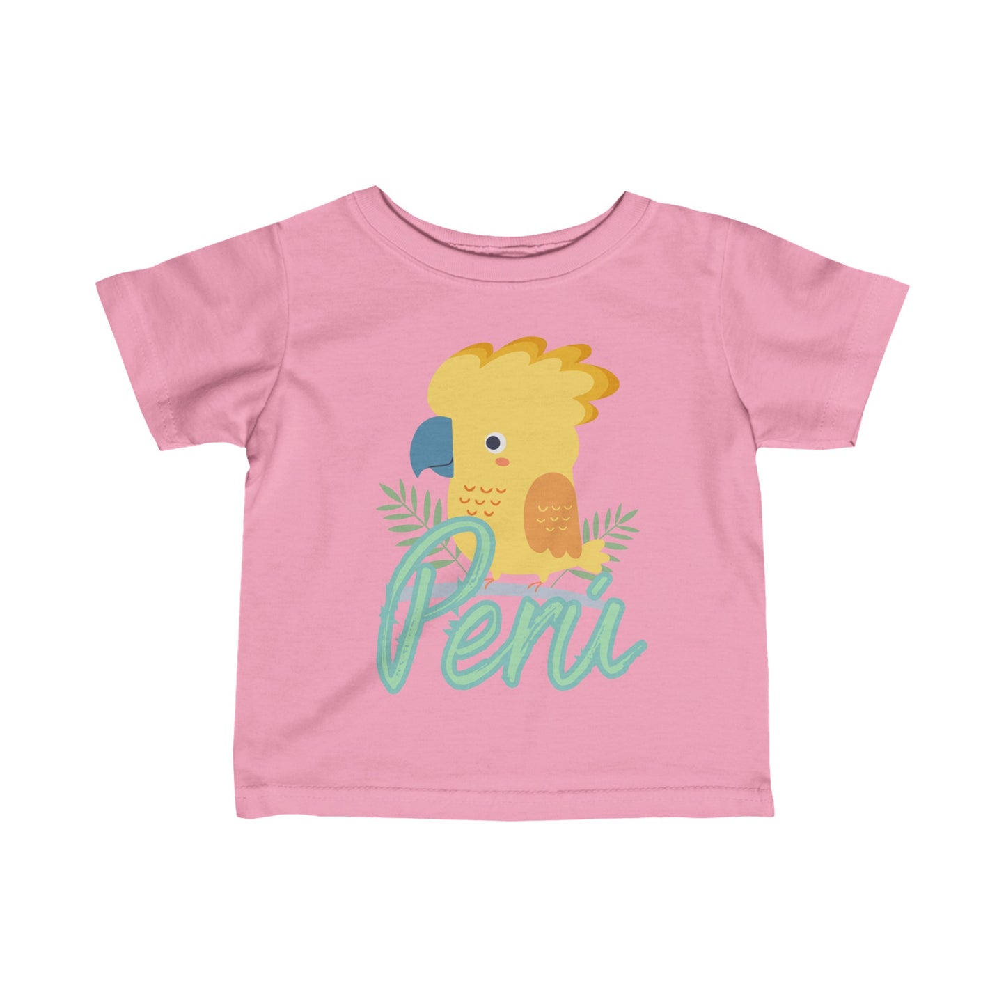 Best Peruvian Infant Fine Jersey Tee "Peru Gallito de Las Rocas"