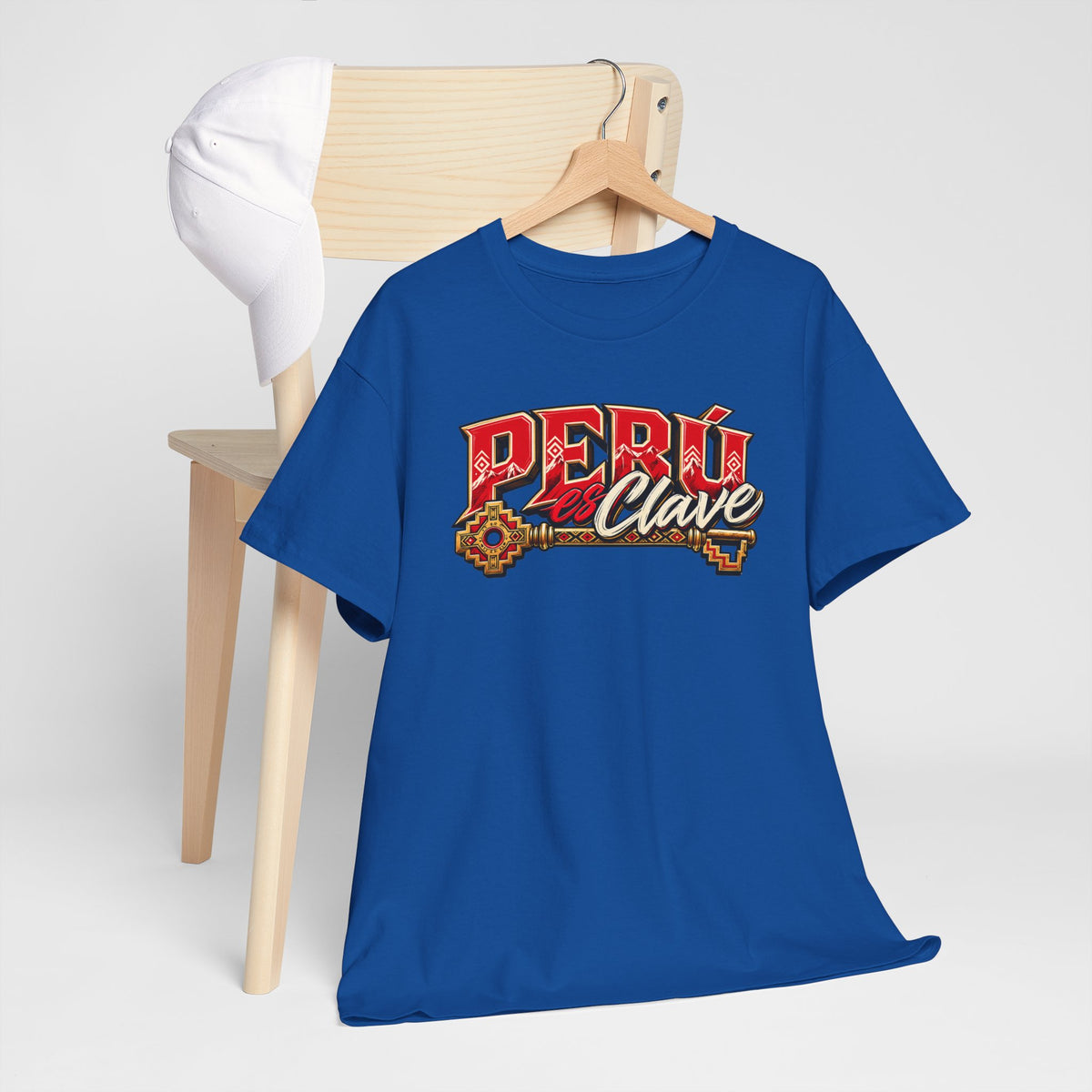 Best Perú es Clave T-Shirt - Gold Key & Andes Peruvian Tee