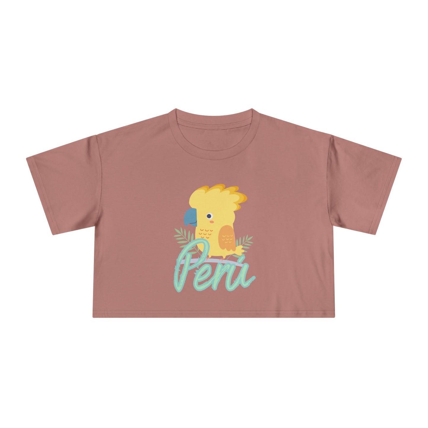 Best Peru Cockatoo Crop Top | Peruvian Gift USA