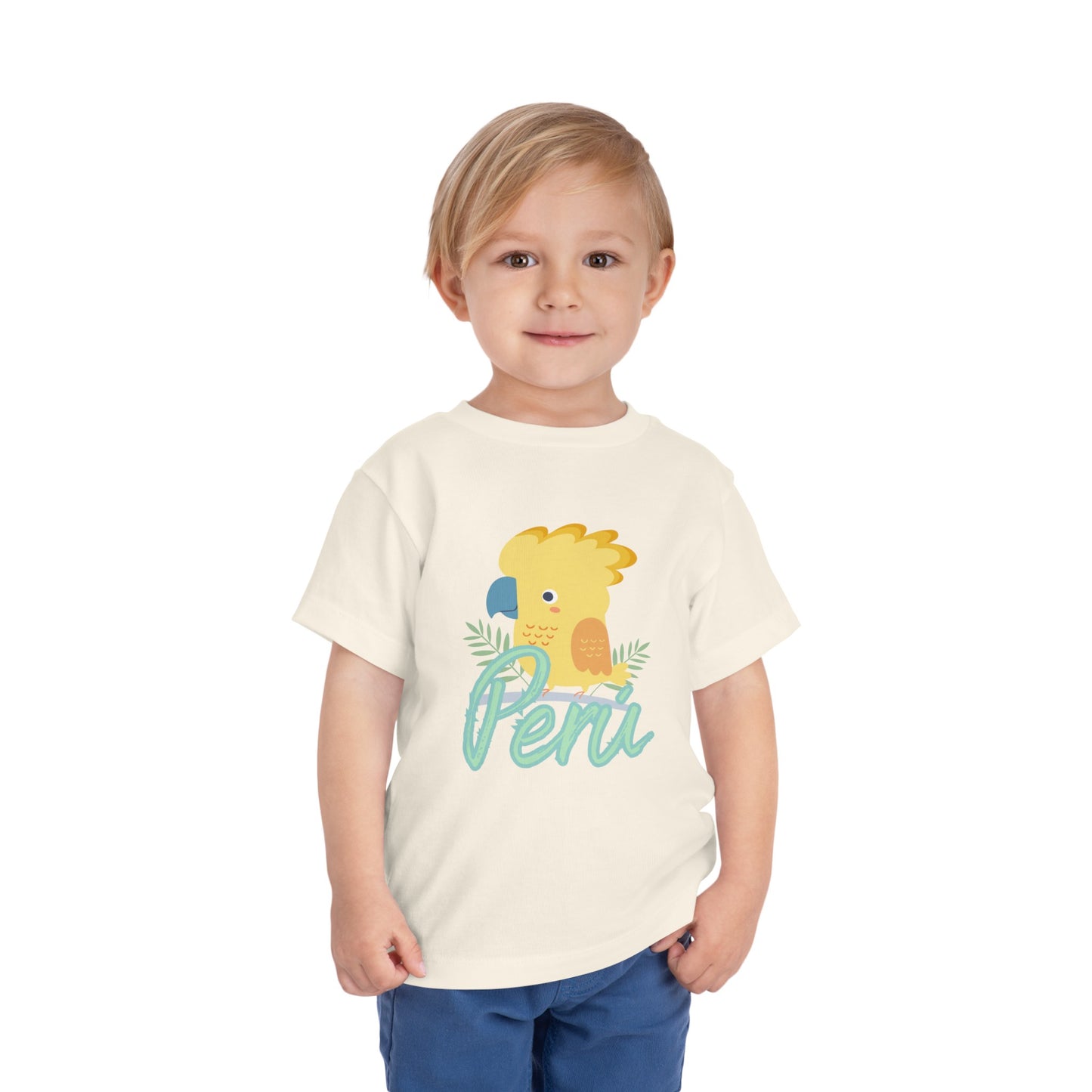 Best PeruvianToddler Short Sleeve Tee "Peru Jungle"