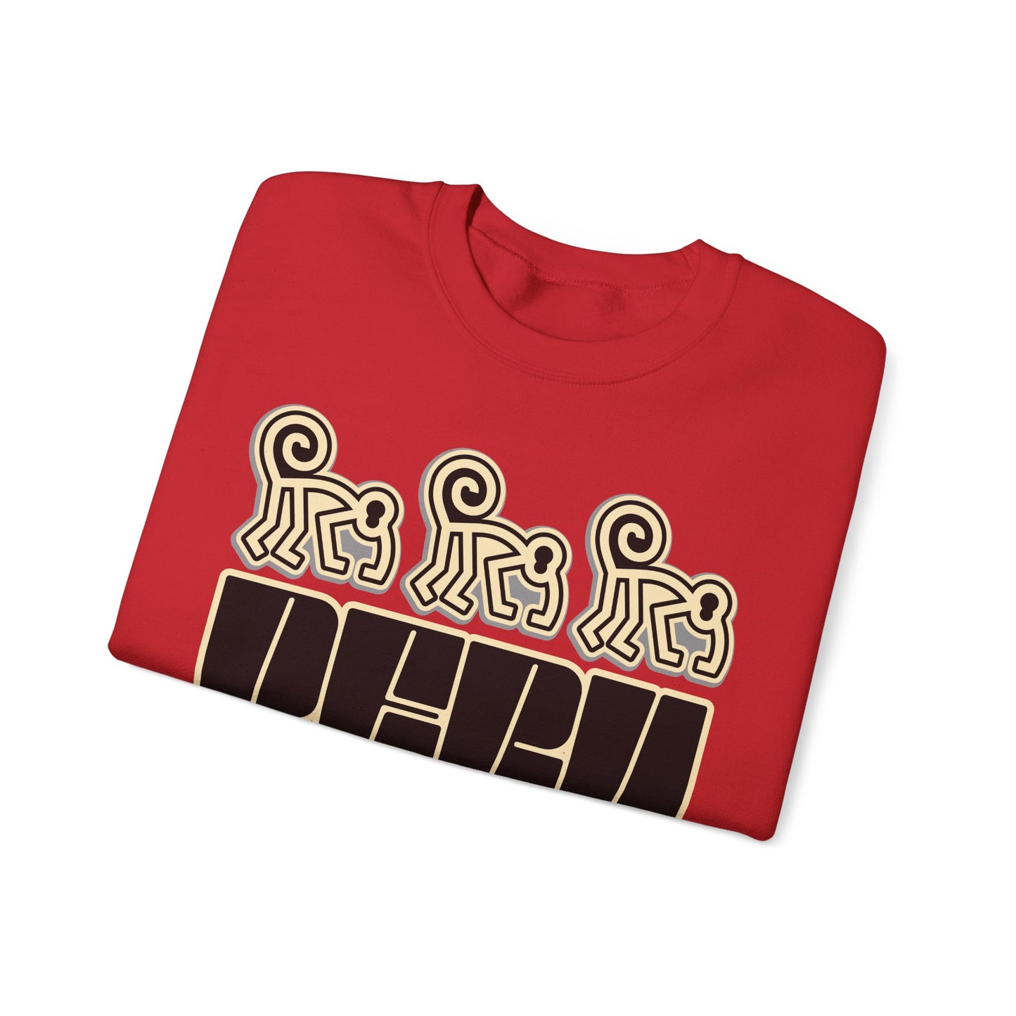 Best Peru Nazca Monkey Sweatshirt - Peruvian Crewneck