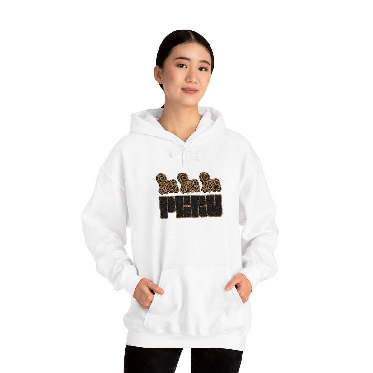 Best Nazca Lines Hoodie - Embroidered Monkey Peru Gift