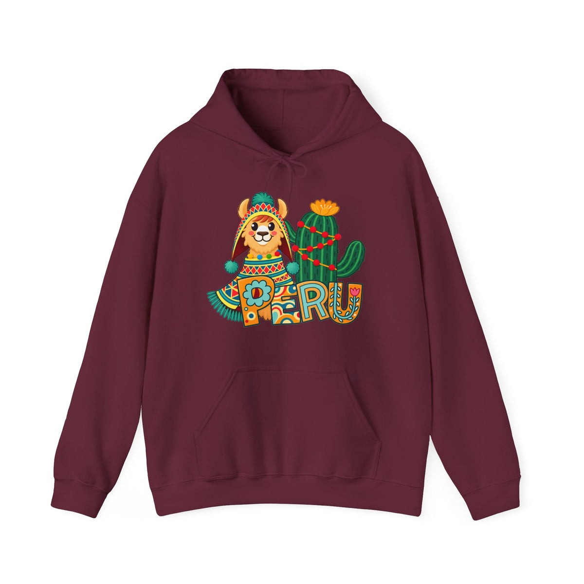 Best Chullo Llama Peru Hoodie - Cute Andean Poncho Gift