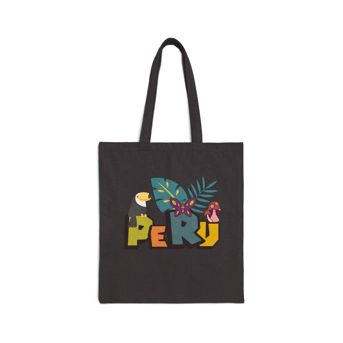 Best Peru Jungle Canvas Tote Bag - Peruvian