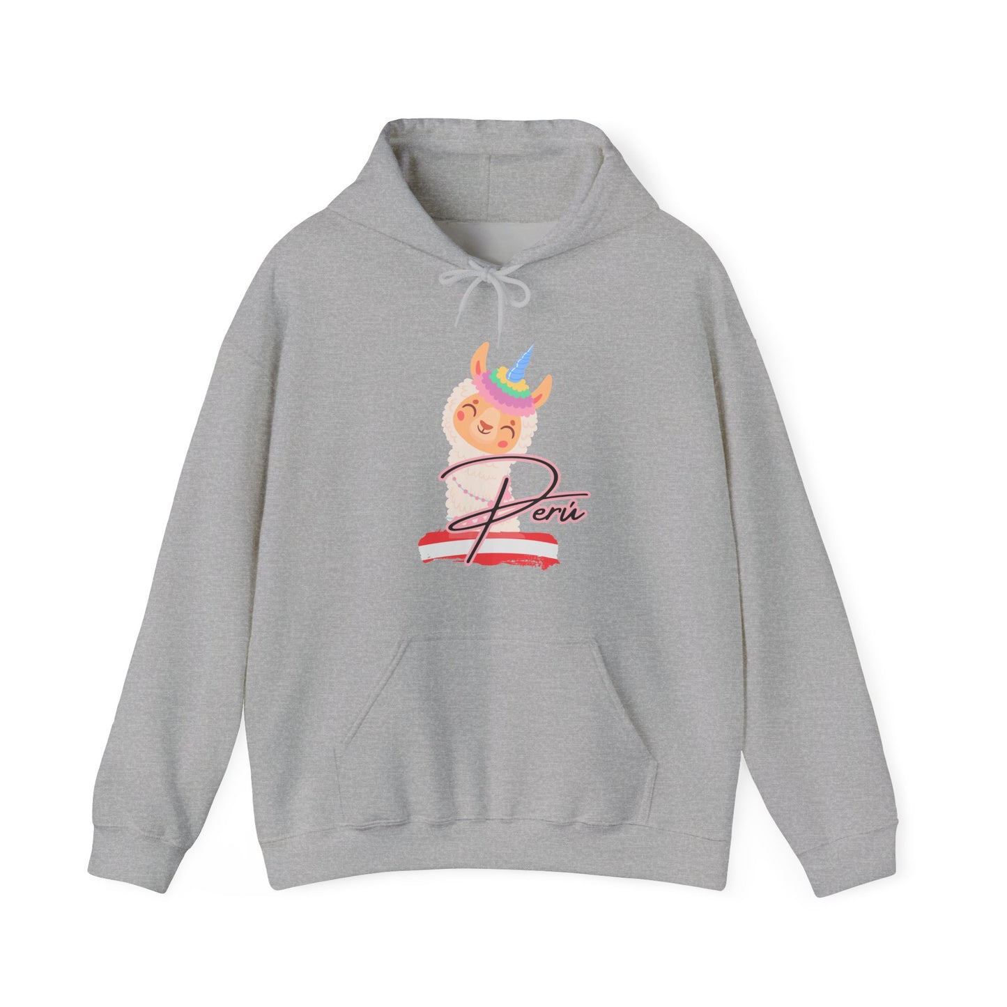 Best Peruvian Unisex Hoodie "Llamacorn Perú"