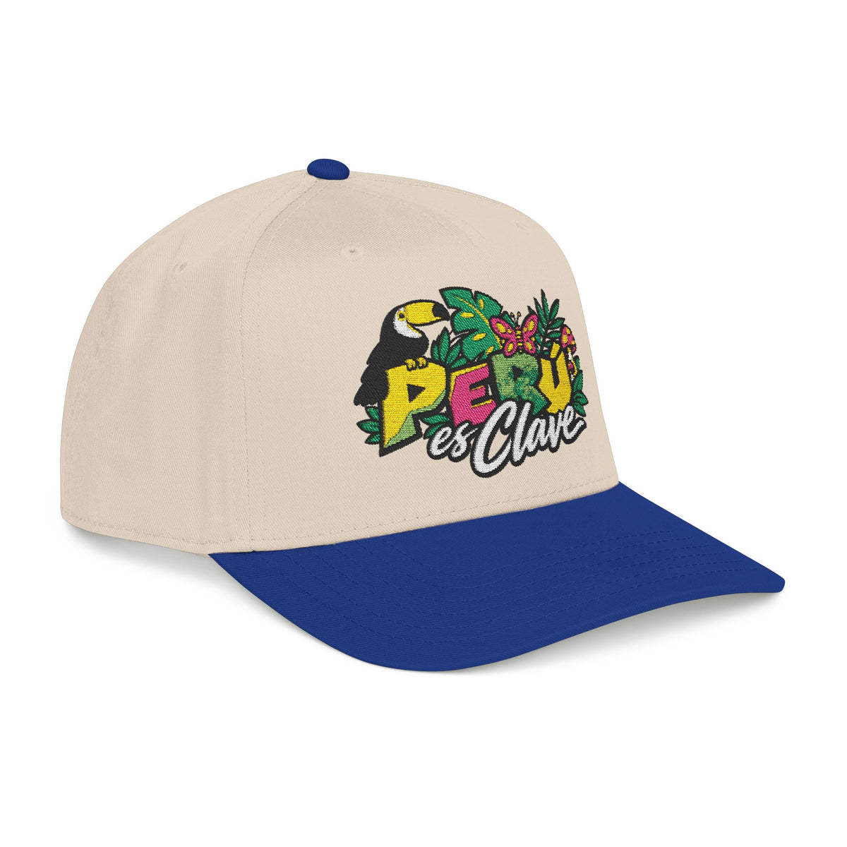 Best Perú es Clave Hat - Embroidered Amazon Toucan Cap