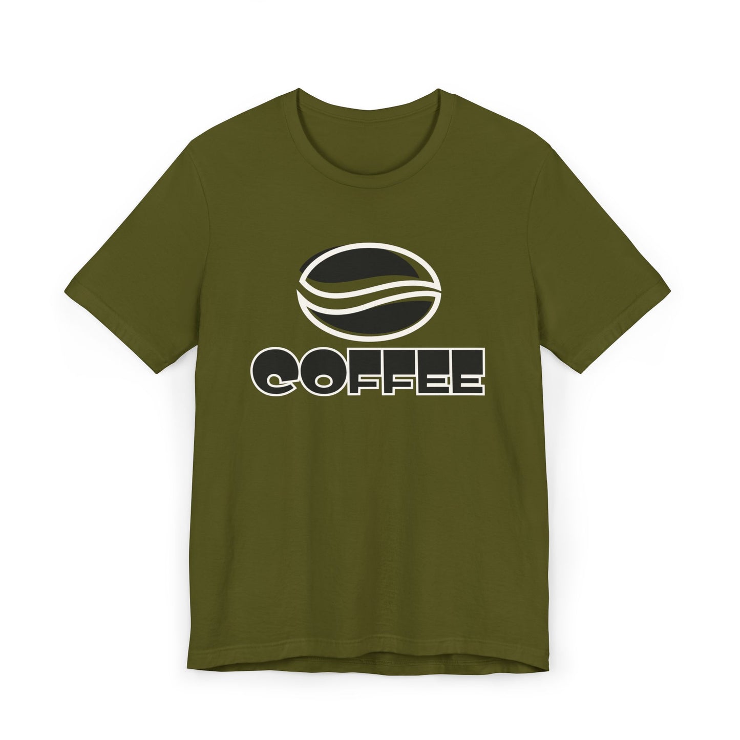 Minimalist Coffee Logo T-Shirt – Modern Graphic Tee for Coffee Lovers (USA Only)