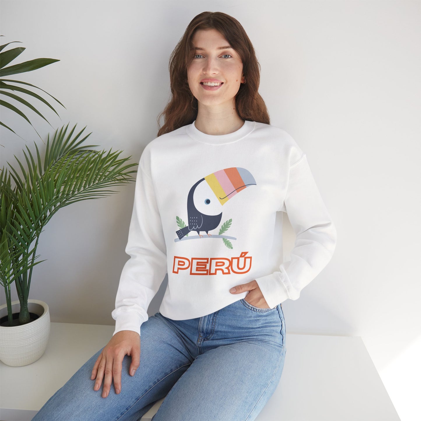 Best Peruvian Unisex Sweatshirt "Tropical Peru"