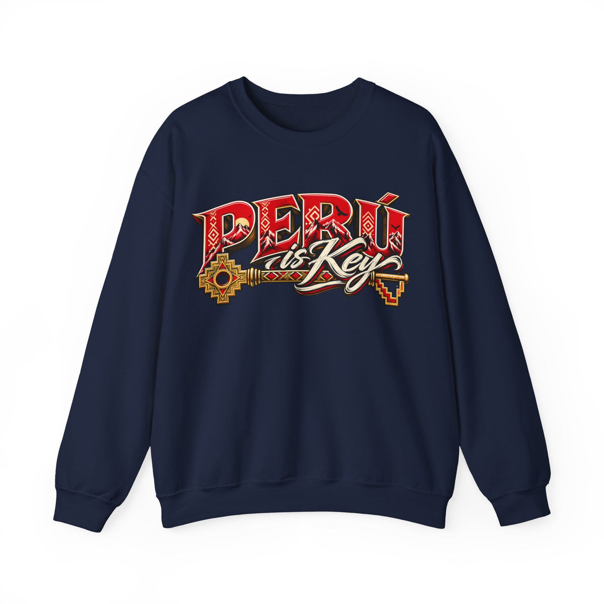 Best Peru is Key Sweatshirt - Andes Sun & Condor Crewneck
