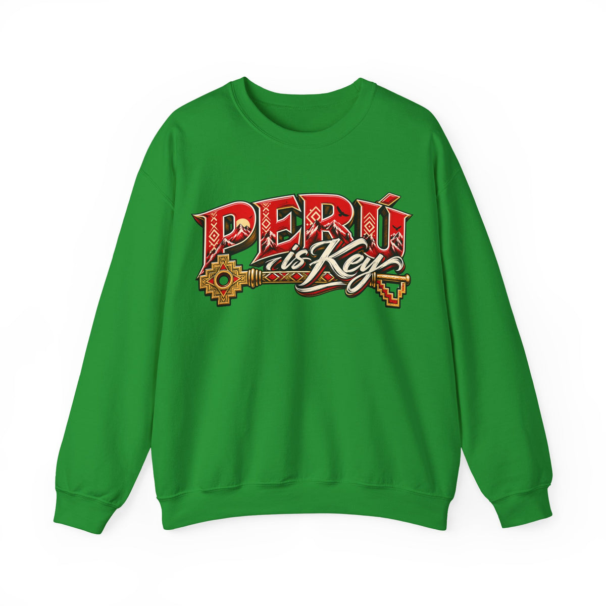 Best Peru is Key Sweatshirt - Andes Sun & Condor Crewneck