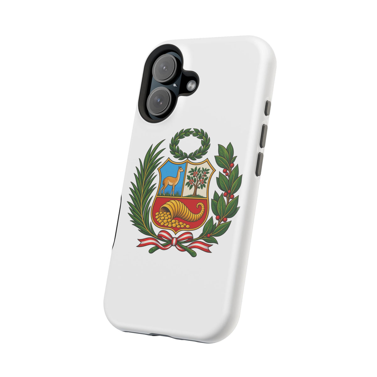 Best Peru Coat of Arms Phone Case - Escudo Nacional Gift