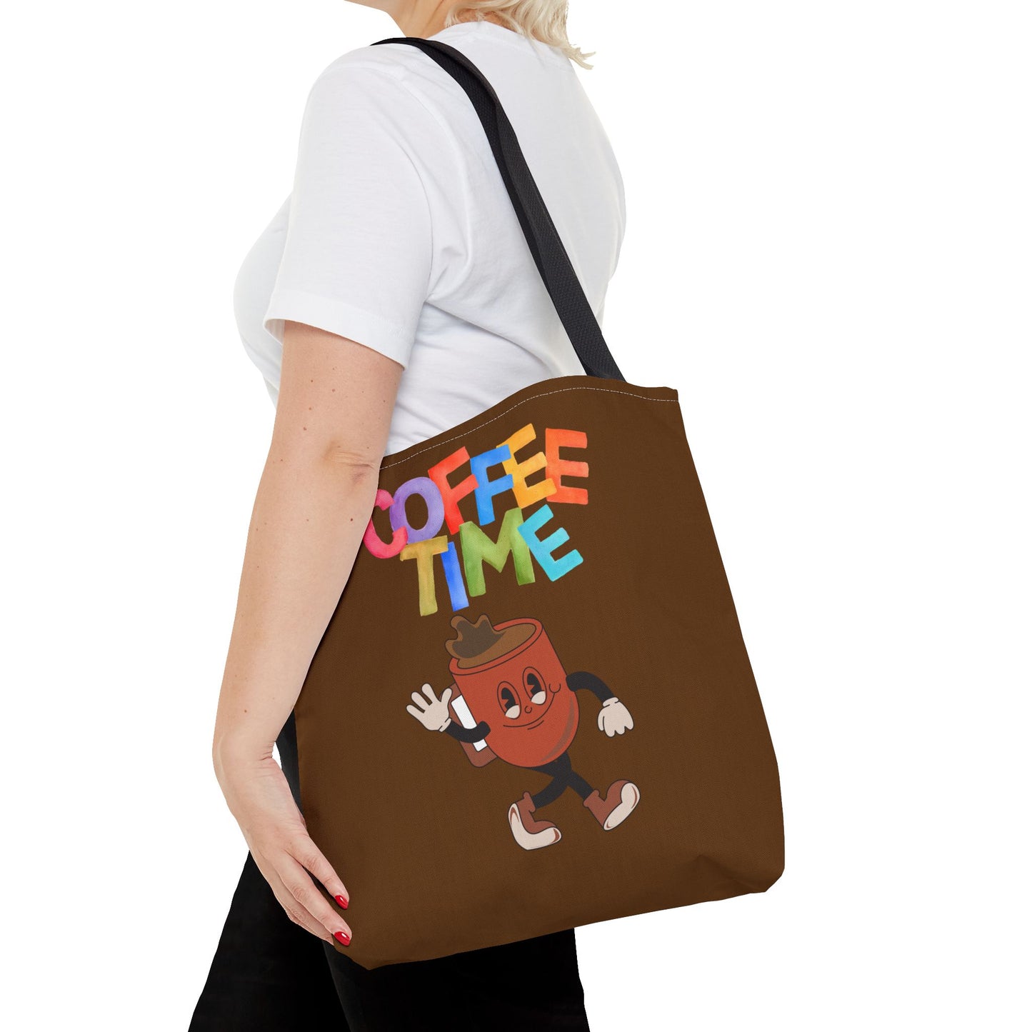 Best Coffee Tote That's Waving Hello to Viral Fame: The Cheerful 'Coffee Time'