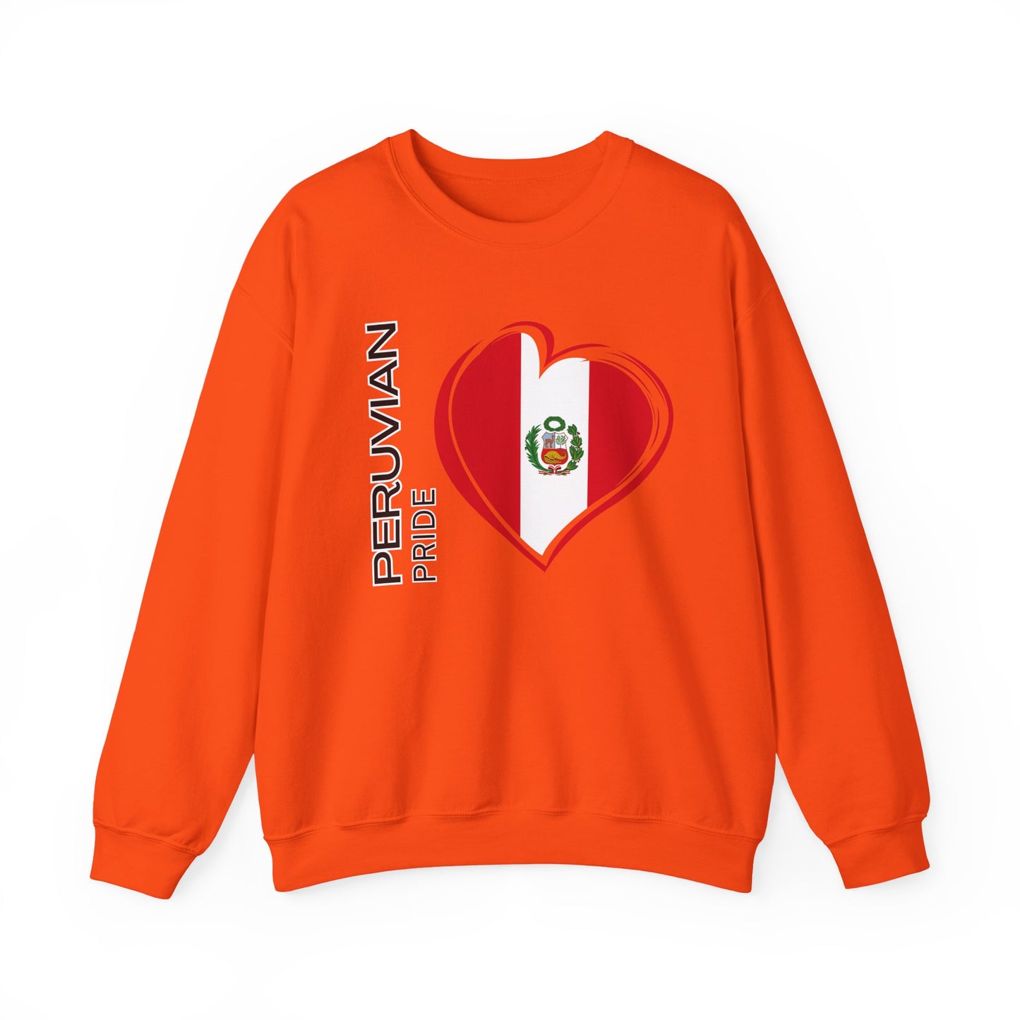 Best Peruvian Unisex Sweatshirt "Peruvian Pride Heart"