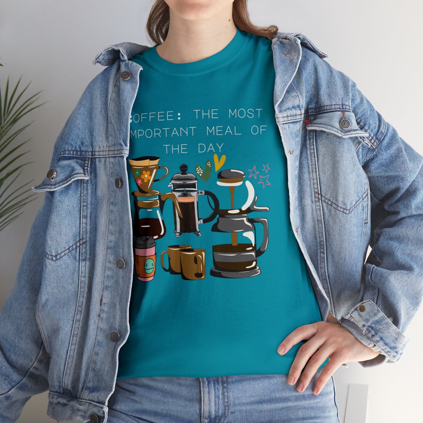 Best Unisex Coffee T-Shirt "Coffee: the most important meal of the day"