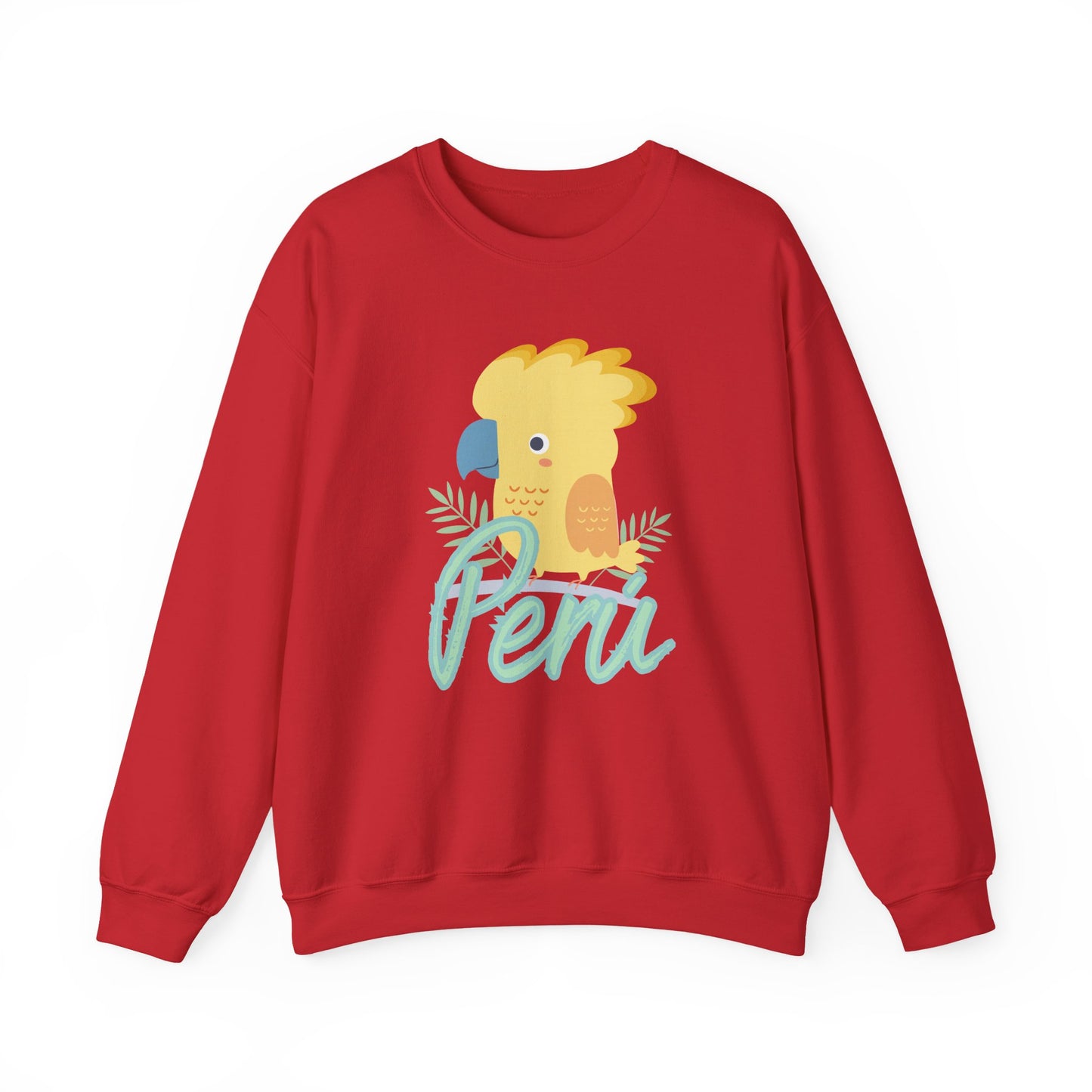 Best Peruvian Unisex Sweatshirt "Gallito de las Rocas"