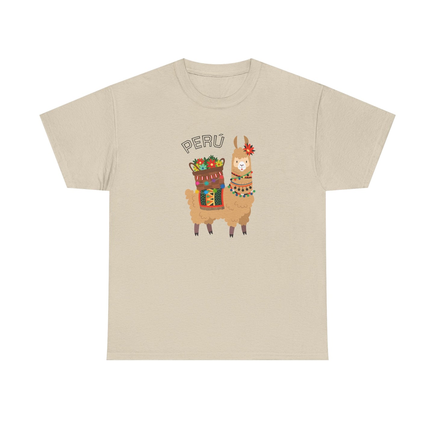 Best Peru Llama T-Shirt USA Unisex Andean Llama Pride Tee
