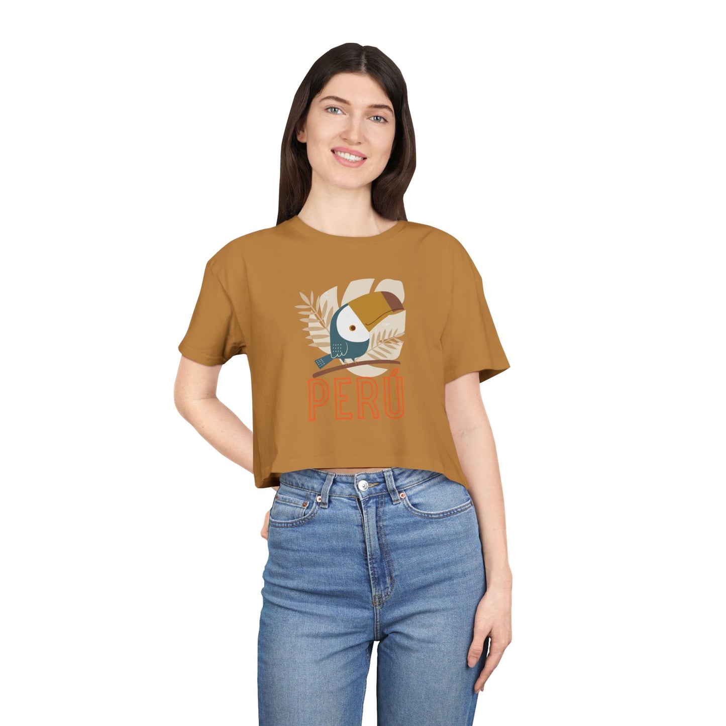 Best Peru Toucan Crop Top | Peruvian Gift USA