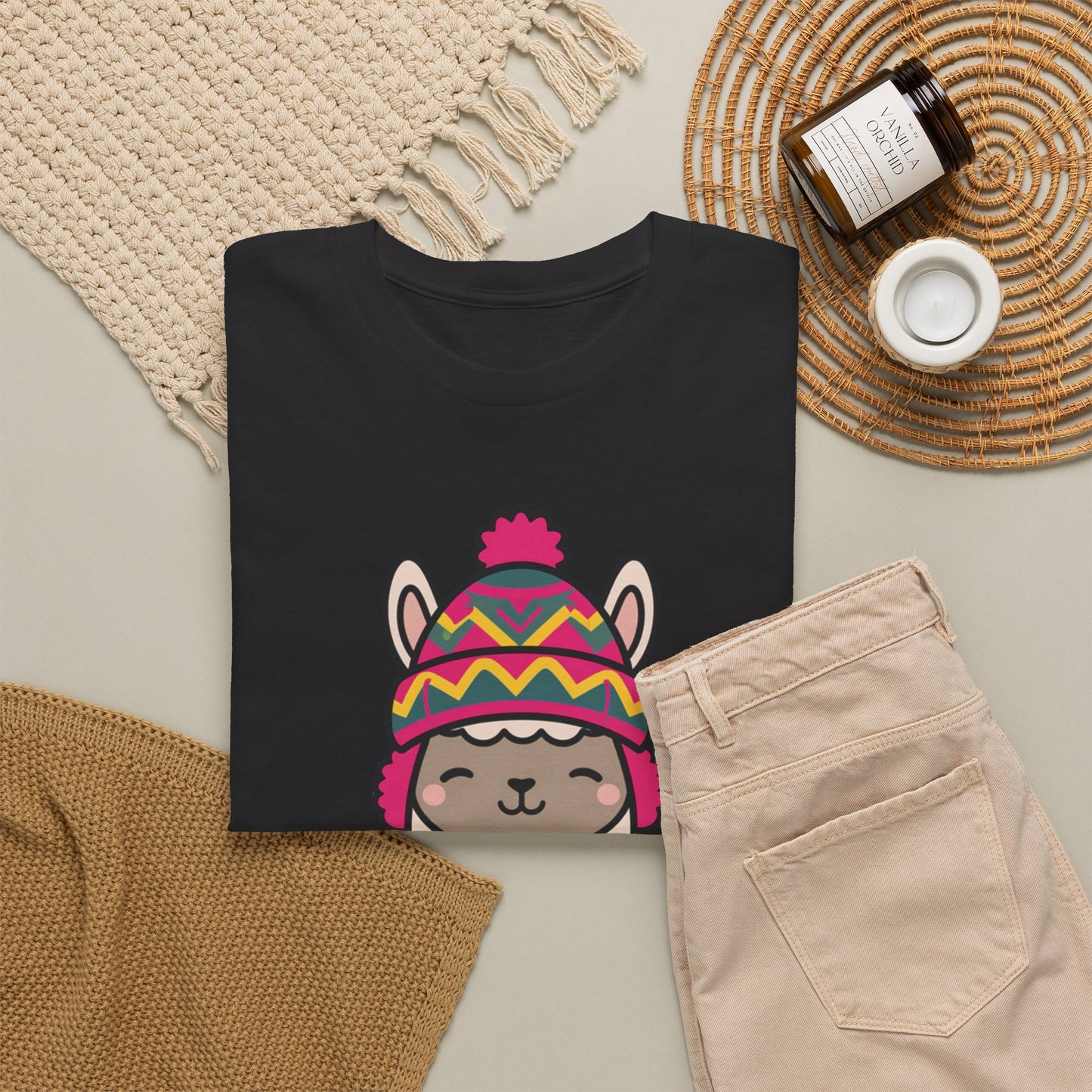 Best Peru Chullo Llama T-Shirt USA Unisex Andean Pride Tee