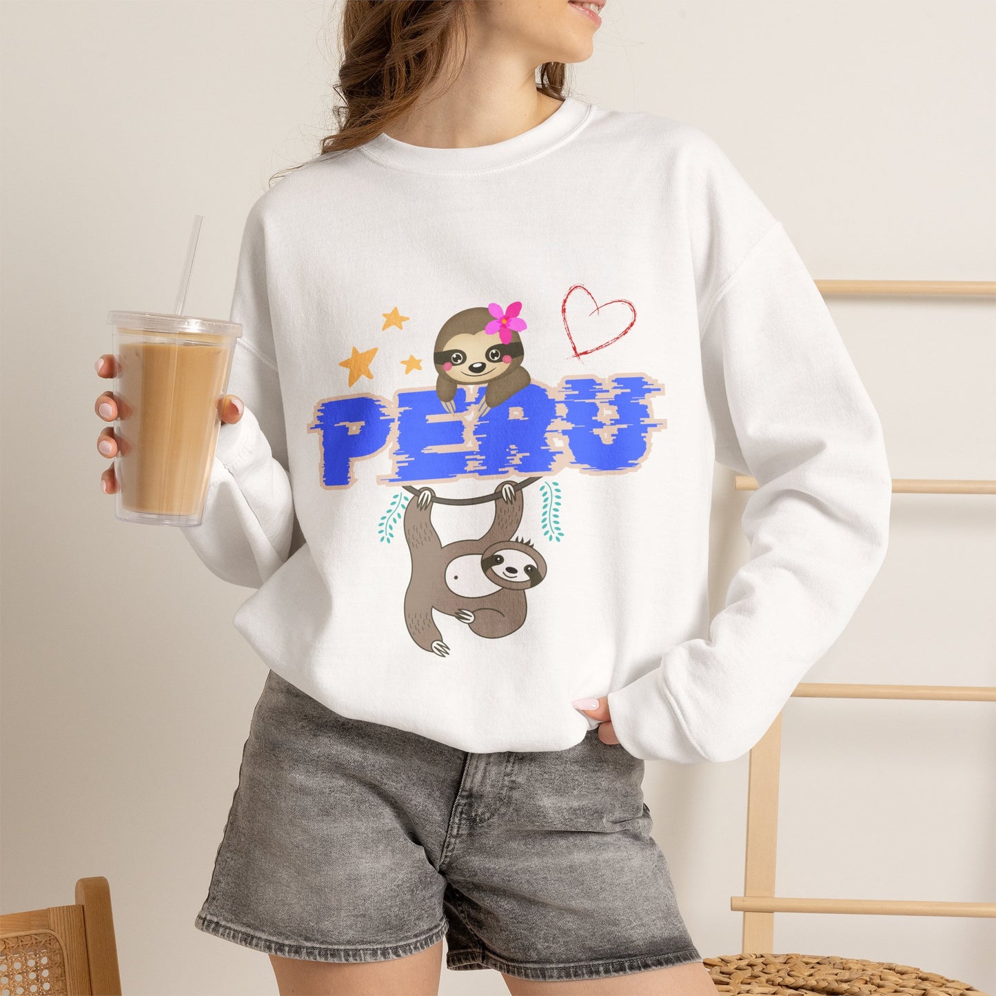 Best Peruvian Unisex Sweatshirt "PERU Jungle Love"
