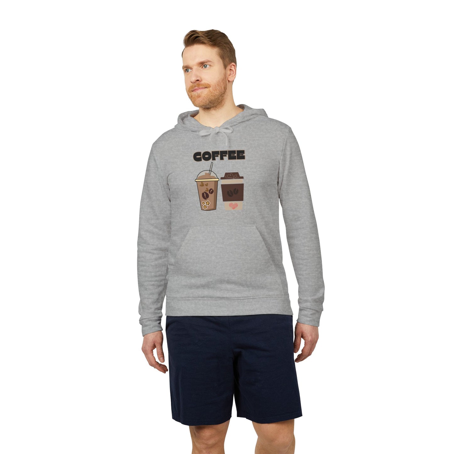 Best Customized adidas Unisex Fleece Coffee Hoodie For Coffee Addicts