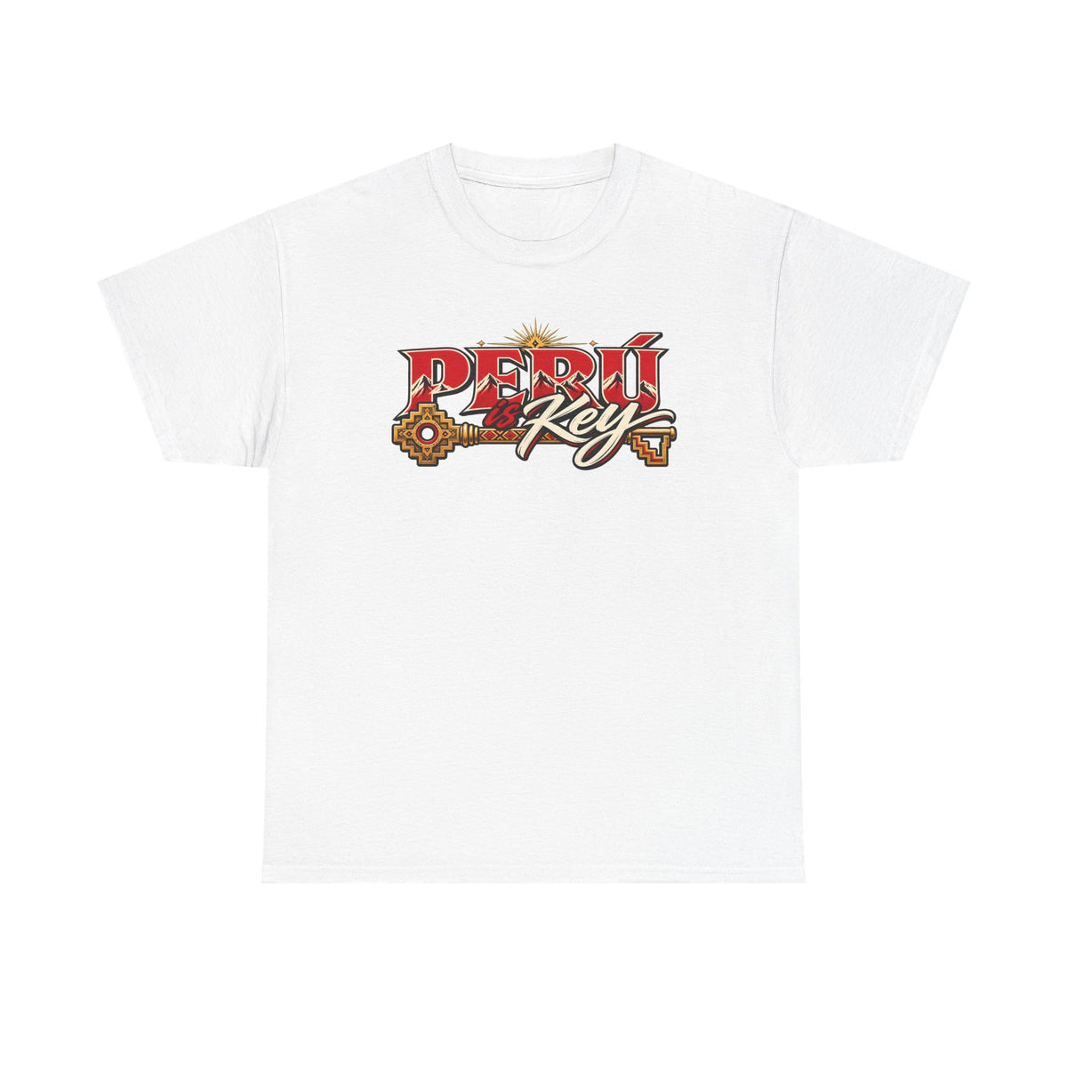 Best Peru is Key T-Shirt - Golden Sun Andes Peruvian Tee
