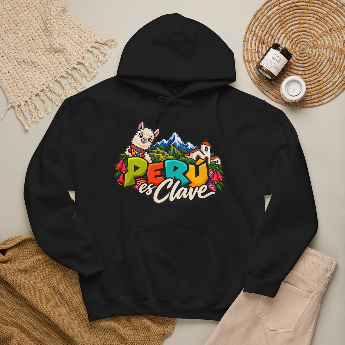Best Perú es Clave Hoodie - Alpaca & Machu Picchu Gift
