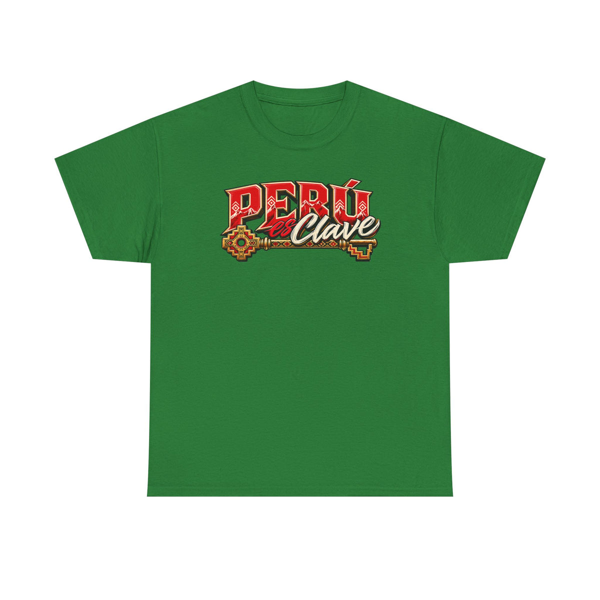 Best Perú es Clave T-Shirt - Gold Key & Andes Peruvian Tee
