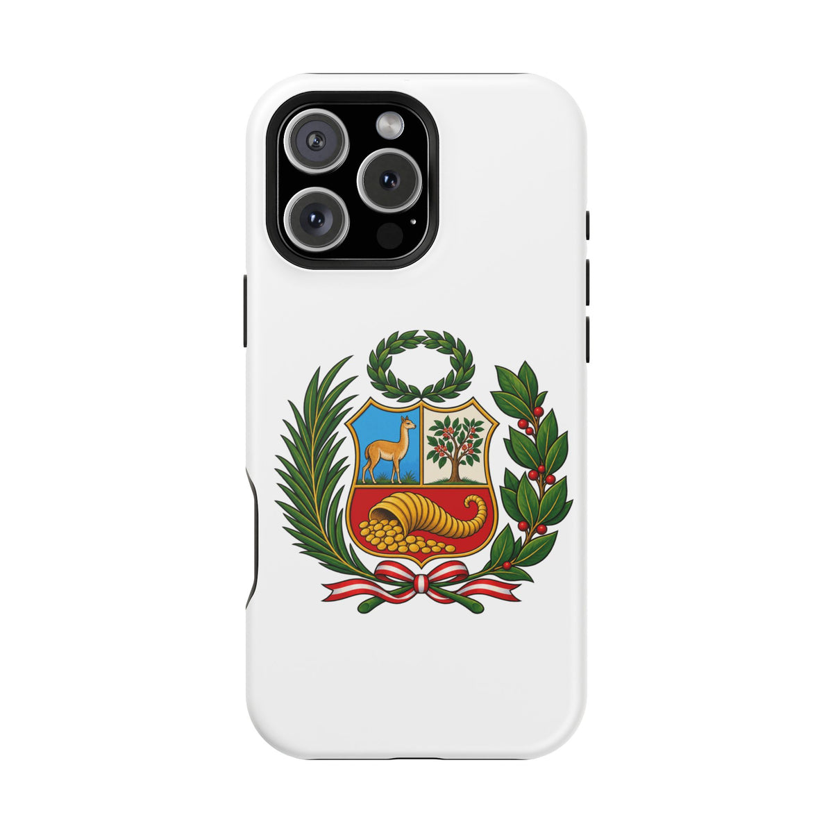 Best Peru Coat of Arms Phone Case - Escudo Nacional Gift