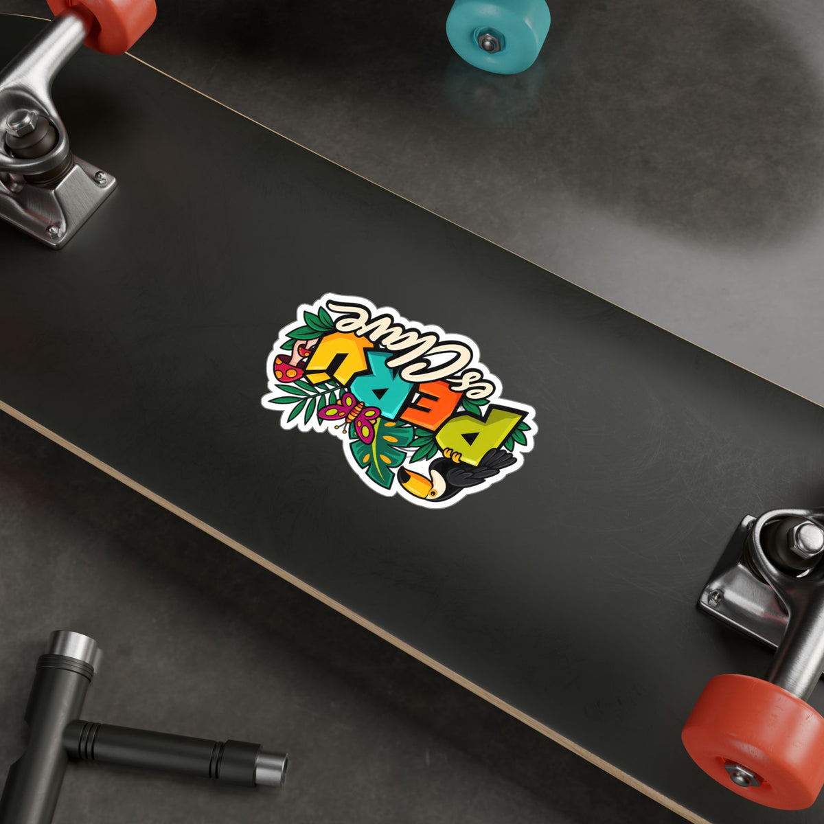 Best Perú es Clave Sticker - Amazon Toucan Jungle Decal