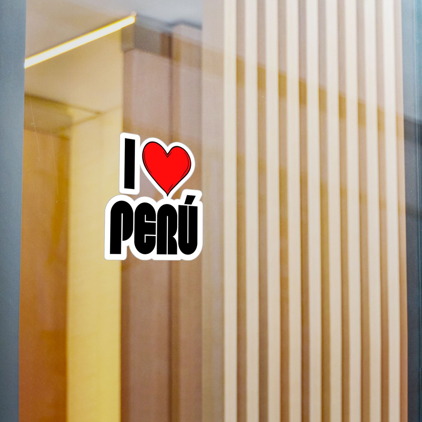 Best I Love Peru Sticker - Vinyl Decal