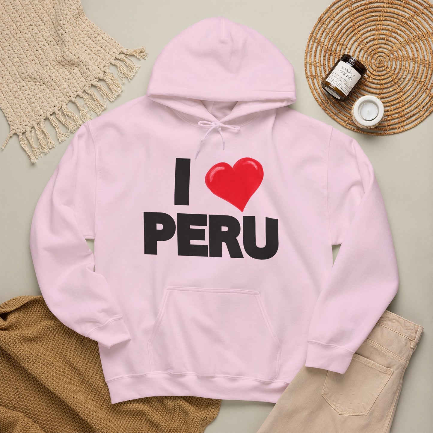 Best I Love Peru Unisex Hoodie - Peruvian Tee
