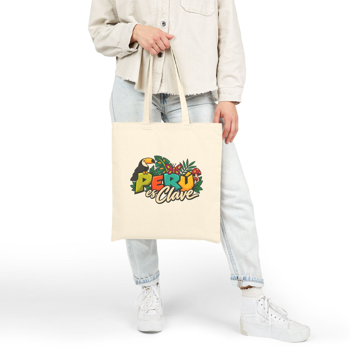 Best Perú es Clave Tote Bag - Amazon Toucan Canvas Gift