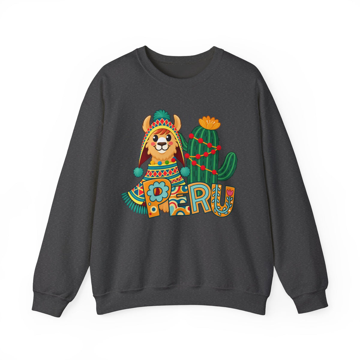 Best Peru Llama Sweatshirt - Cozy Peruvian Crewneck Gift
