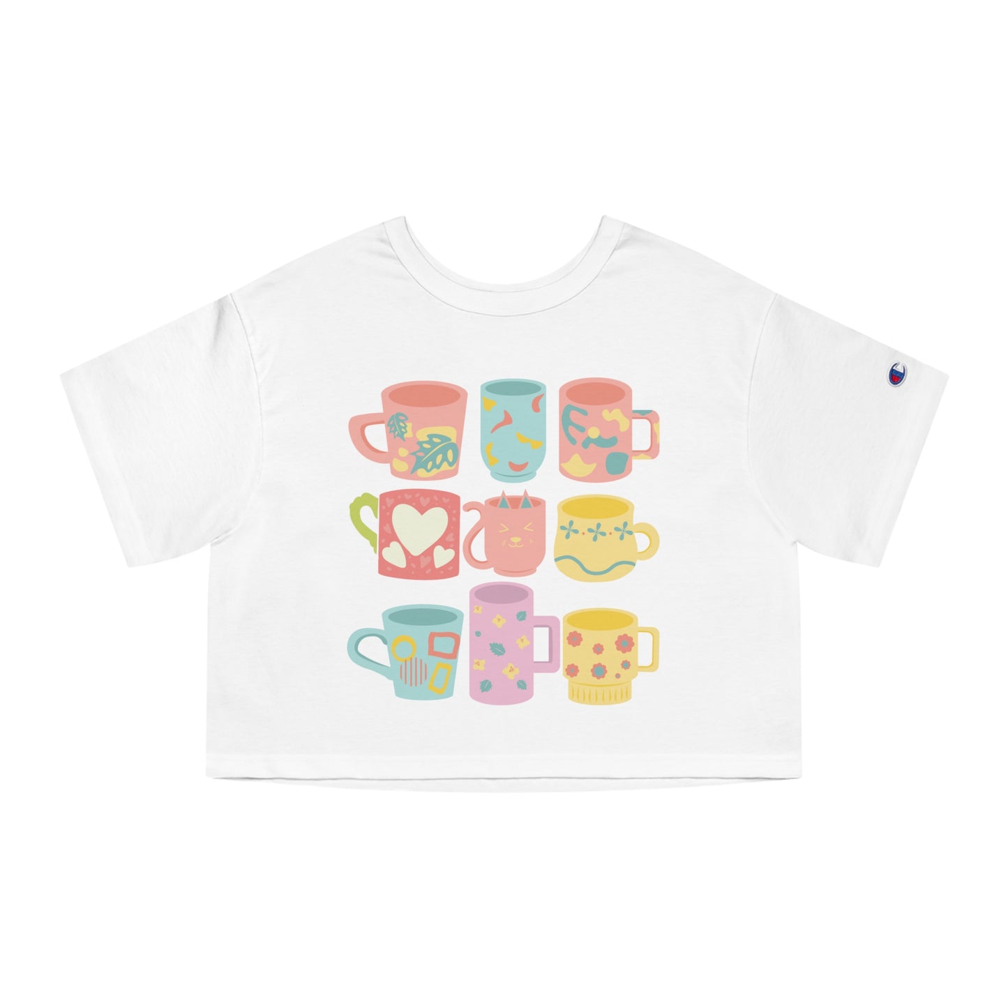 Best Cropped Coffee T-Shirt "Coffee Mugs for Coffee Addicts"